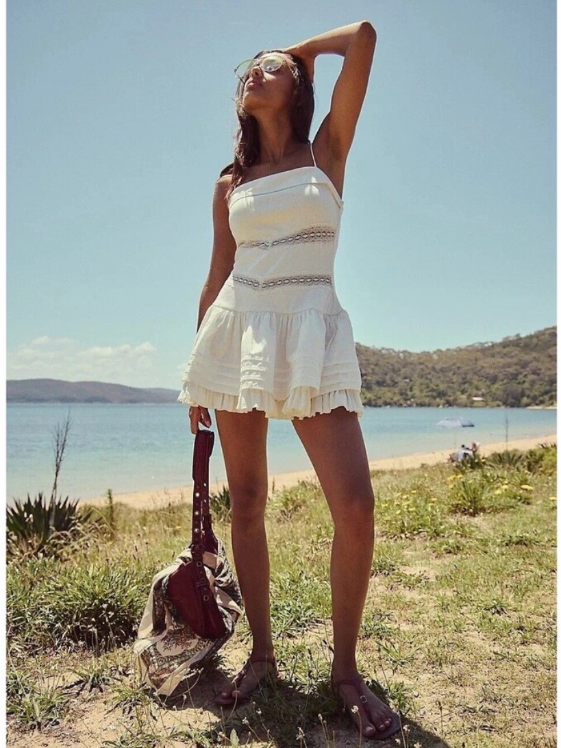 Free People Free-Est Bliss Beauty Mini Dress